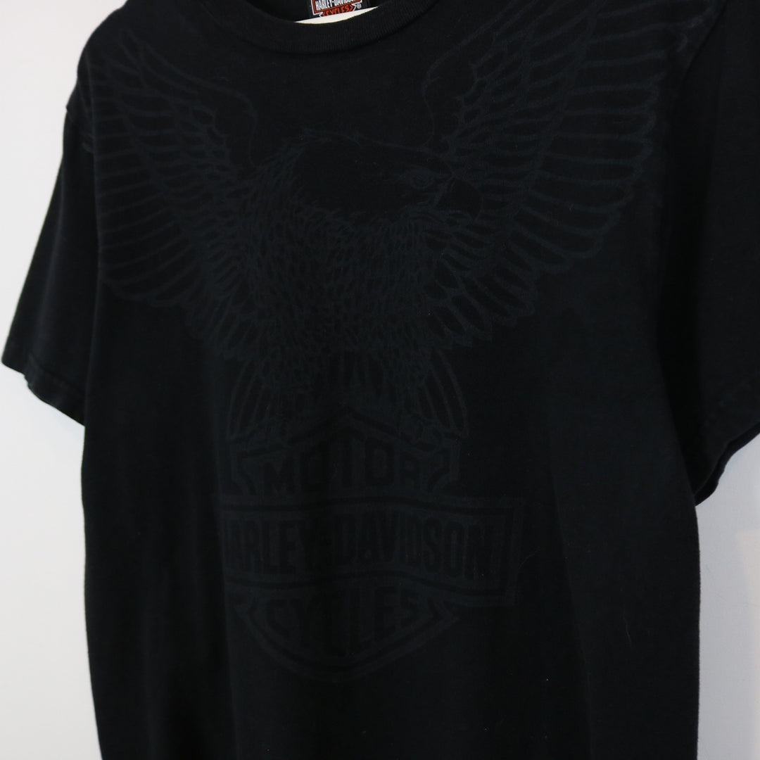 2015 Harley Davidson Edmonton Alberta Tee - M-NEWLIFE Clothing