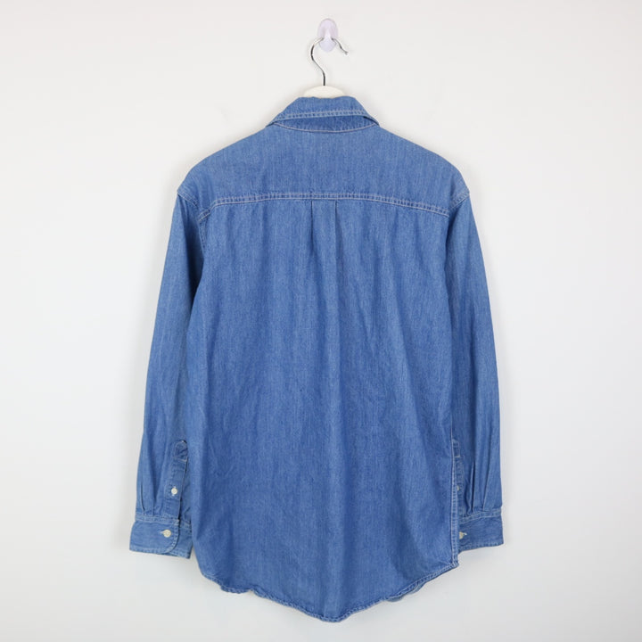 Vintage 90's Planet Hollywood Denim Button Up - M-NEWLIFE Clothing