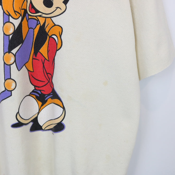 Vintage 90's Disney Mickey Mouse Short Sleeve Crewneck - L-NEWLIFE Clothing