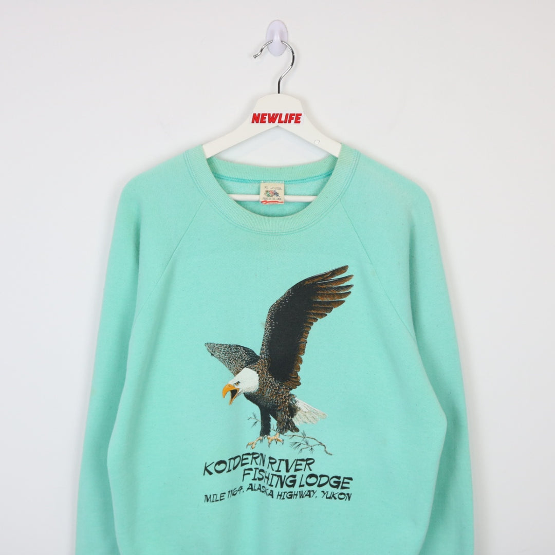 Vintage 90's Koidern River Fishing Lodge Crewneck - M-NEWLIFE Clothing