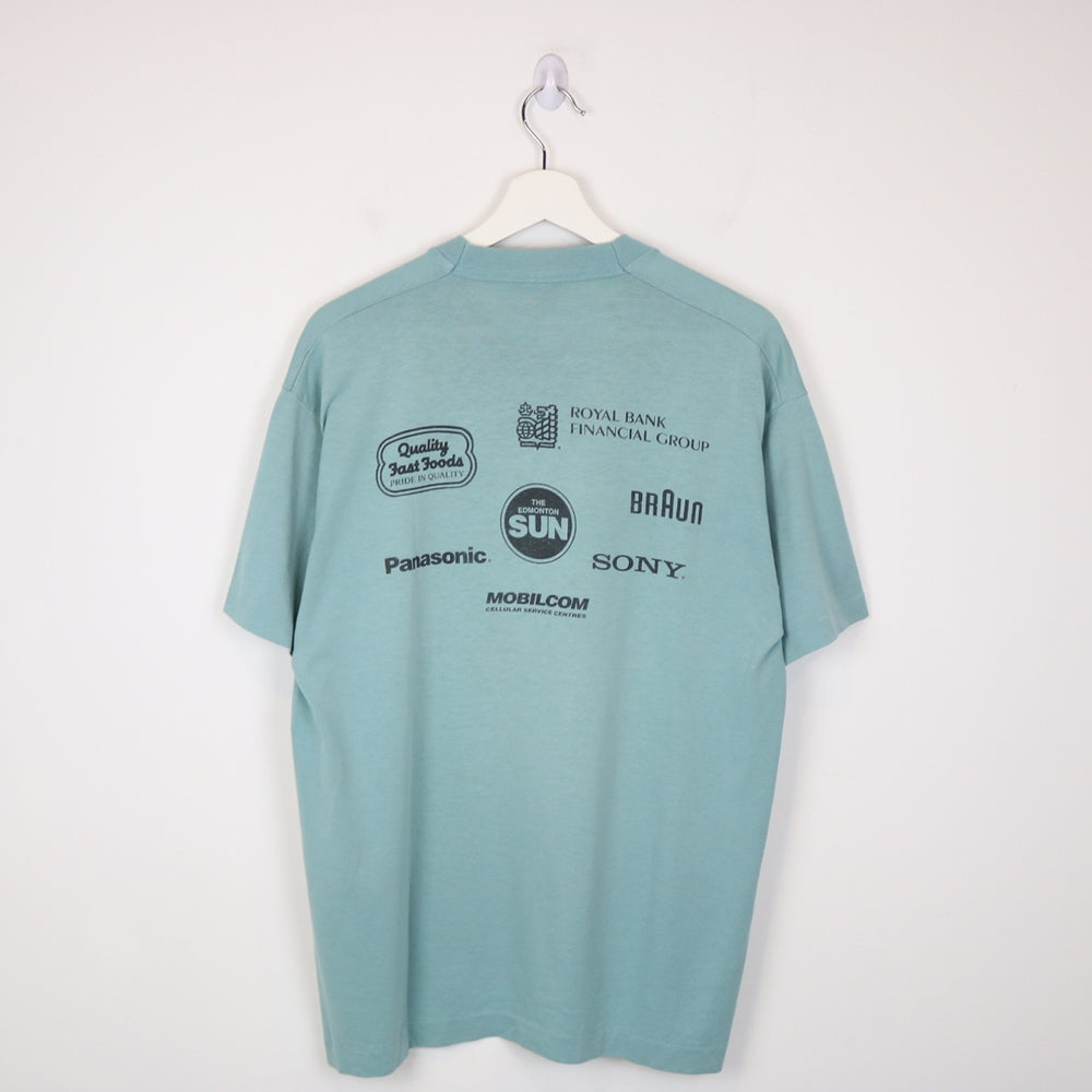 Vintage 90's Cross Country Connection Tee - M-NEWLIFE Clothing