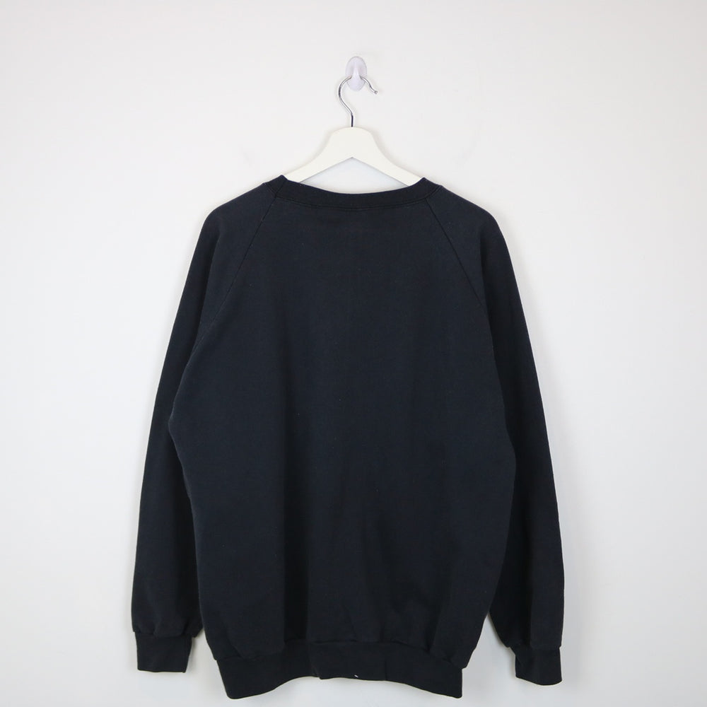 Vintage 1990 Wolf Nature Crewneck - L-NEWLIFE Clothing