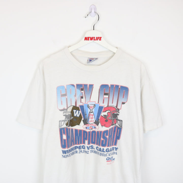 Vintage 1992 CFL Grey Cup Championship Tee - M-NEWLIFE Clothing