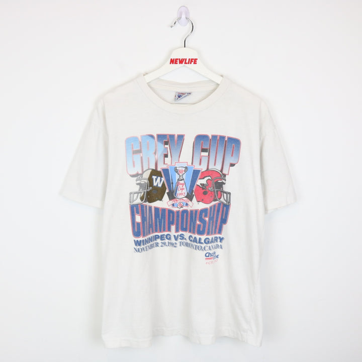 Vintage 1992 CFL Grey Cup Championship Tee - M-NEWLIFE Clothing