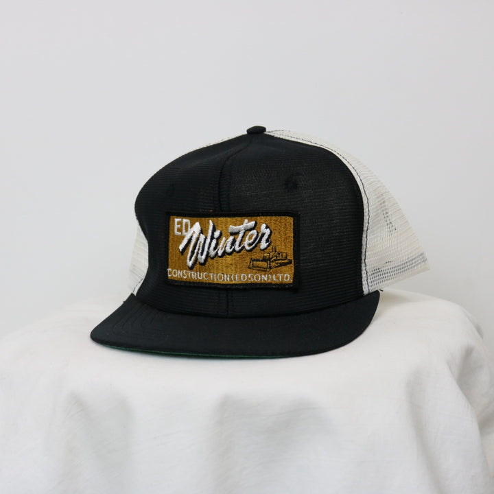 Vintage 80's Ed Winter Trucker Hat - OS-NEWLIFE Clothing