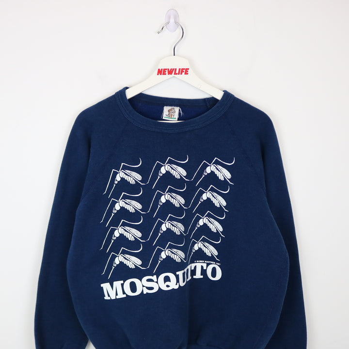 Vintage 1987 Mosquito Nature Crewneck - M-NEWLIFE Clothing