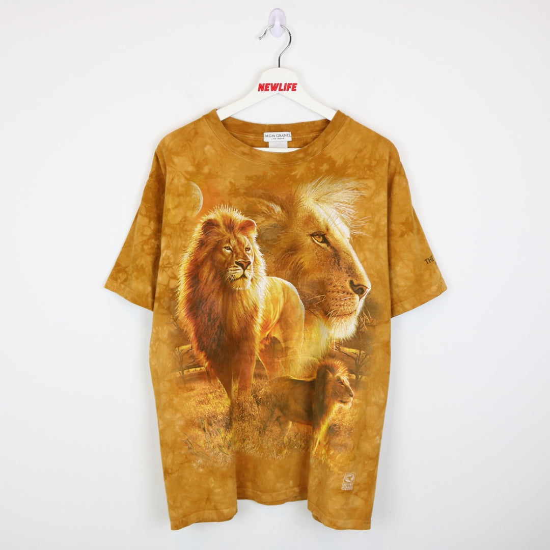 Vintage 2000 Lion Habitat Nature Tee - L-NEWLIFE Clothing