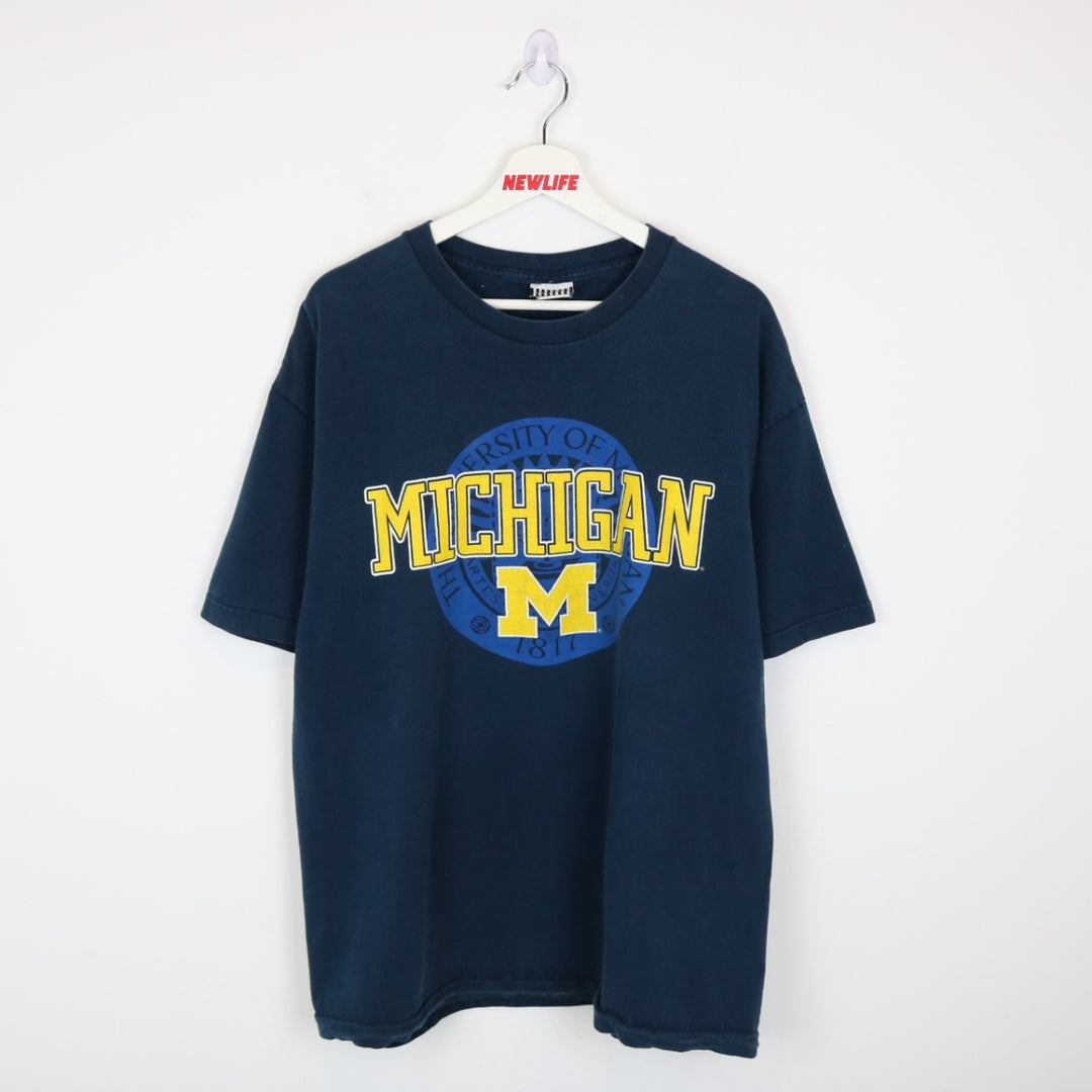 Vintage 90's University of Michigan Tee - XL-NEWLIFE Clothing