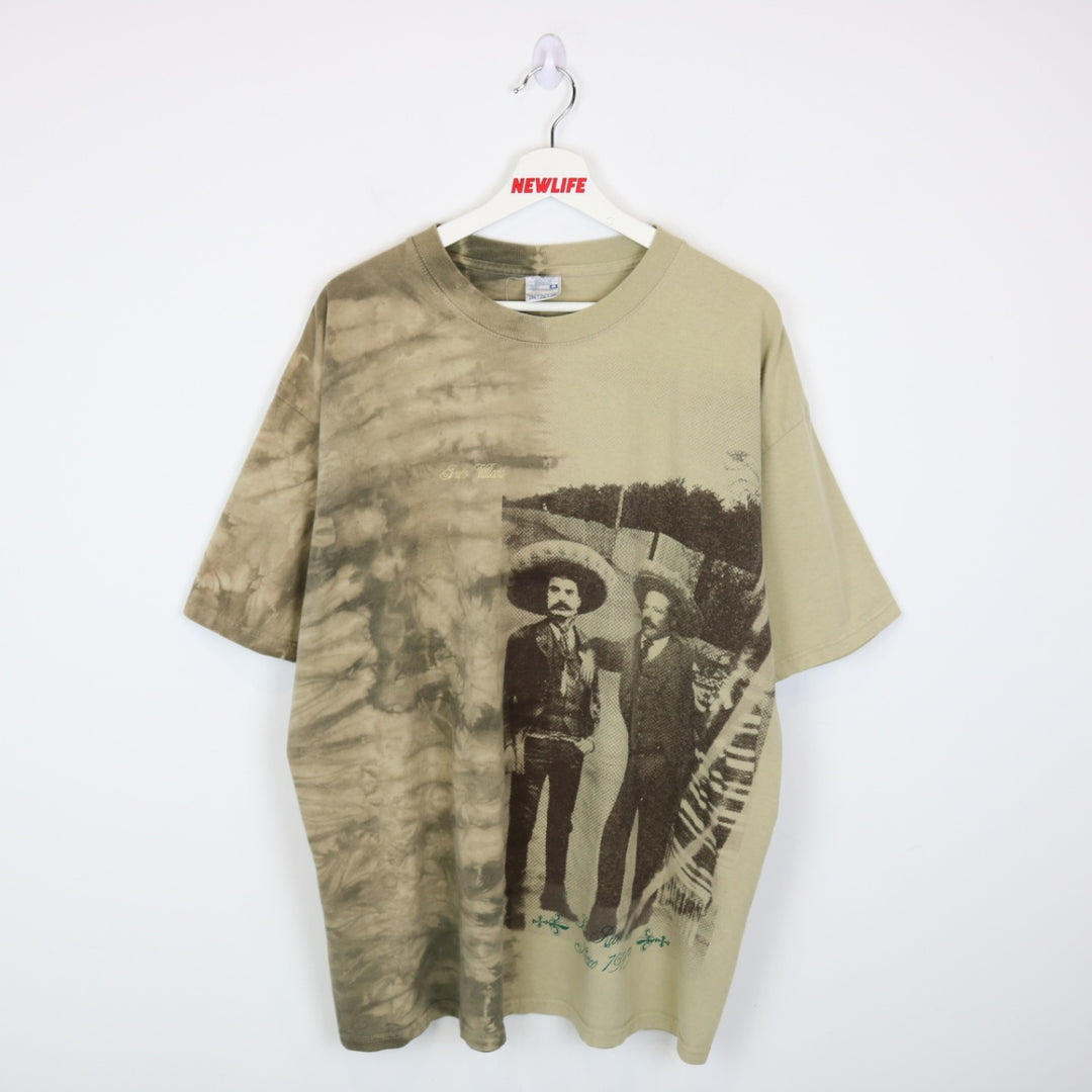 Vintage 00's Puerto Vallarta Mexican Revolution Tee - XXL-NEWLIFE Clothing