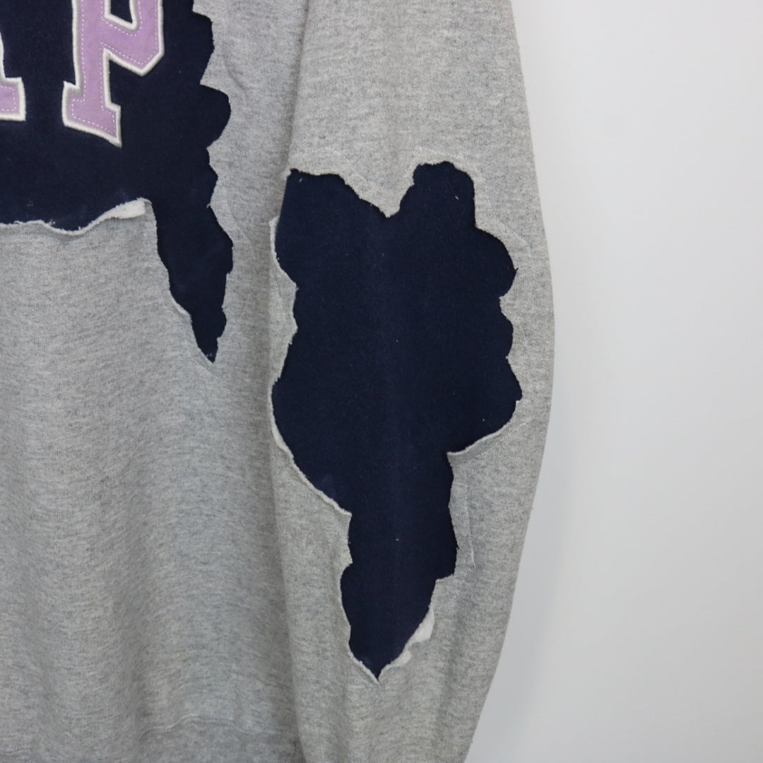 Reworked Vintage GAP Fractured Crewneck - S-NEWLIFE Clothing