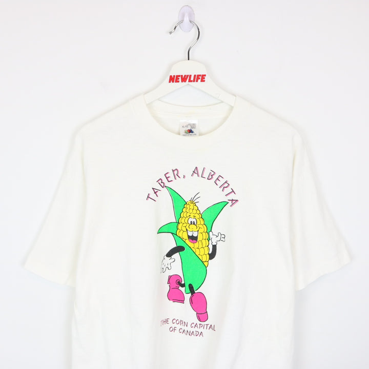 Vintage 90's Jasper Corn Capital Tee - XL-NEWLIFE Clothing