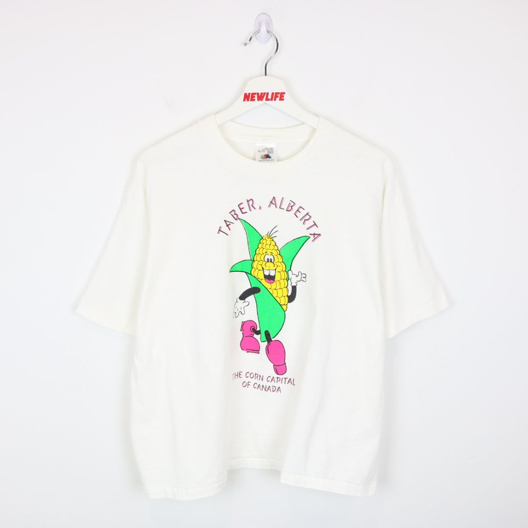 Vintage 90's Jasper Corn Capital Tee - XL-NEWLIFE Clothing