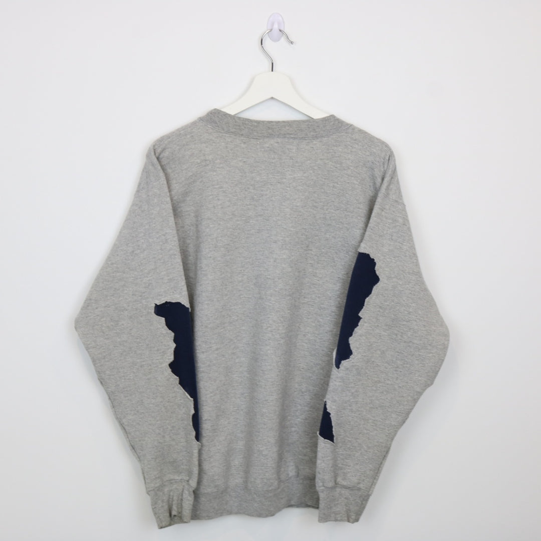 Reworked Vintage GAP Fractured Crewneck - S-NEWLIFE Clothing