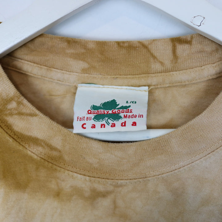 Vintage 1993 Grizzly Bear Nature Tee - L-NEWLIFE Clothing