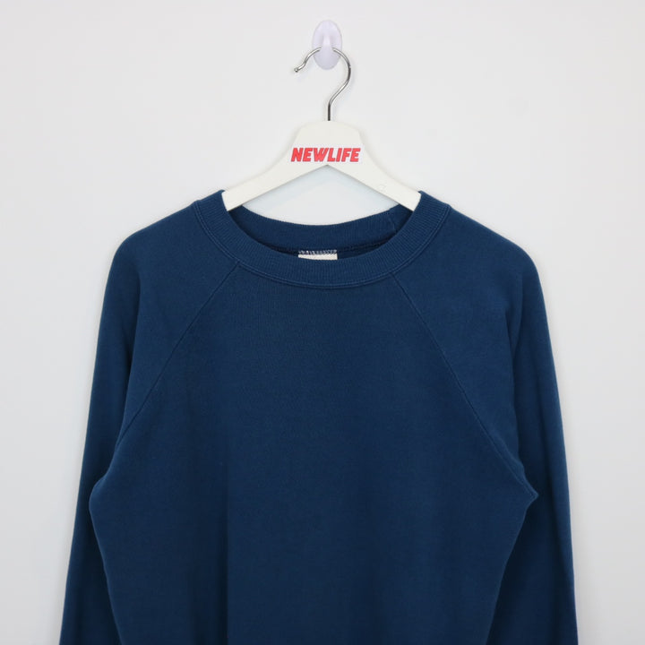 Vintage 90's Hanes Blank Crewneck - M-NEWLIFE Clothing