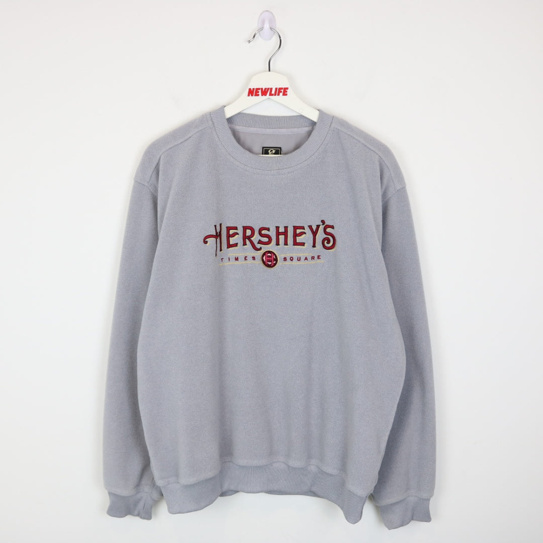 Vintage 00's Hershey's Times Square Fleece Crewneck - M-NEWLIFE Clothing