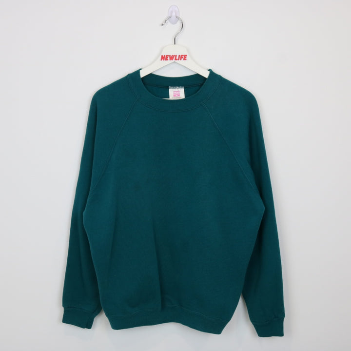 Vintage 90's Hanes Blank Crewneck - L-NEWLIFE Clothing