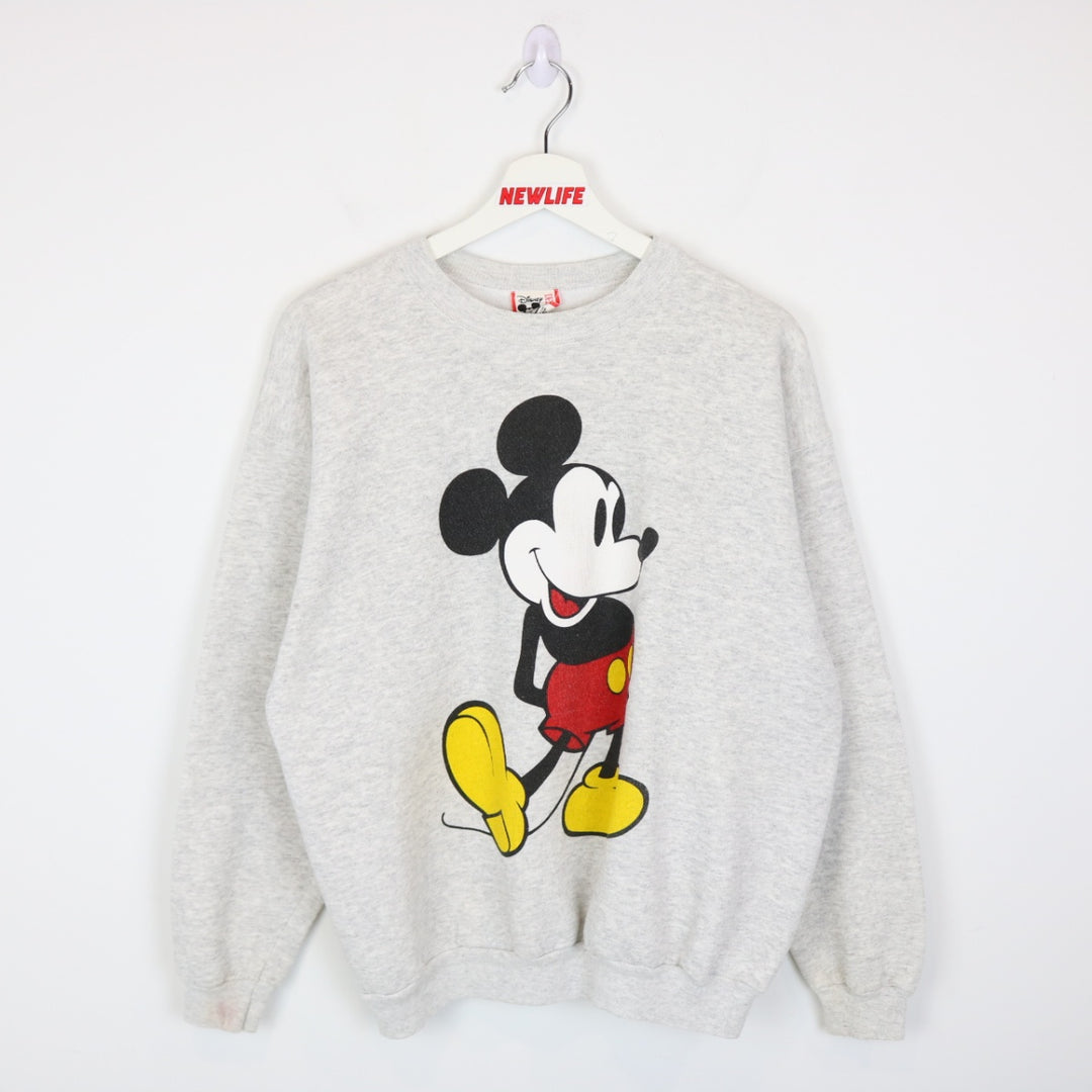 Vintage 80's Disney Mickey Mouse Crewneck - M-NEWLIFE Clothing