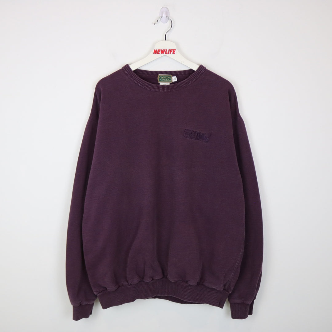 Vintage 90's Canyon Creek Crewneck - XL-NEWLIFE Clothing