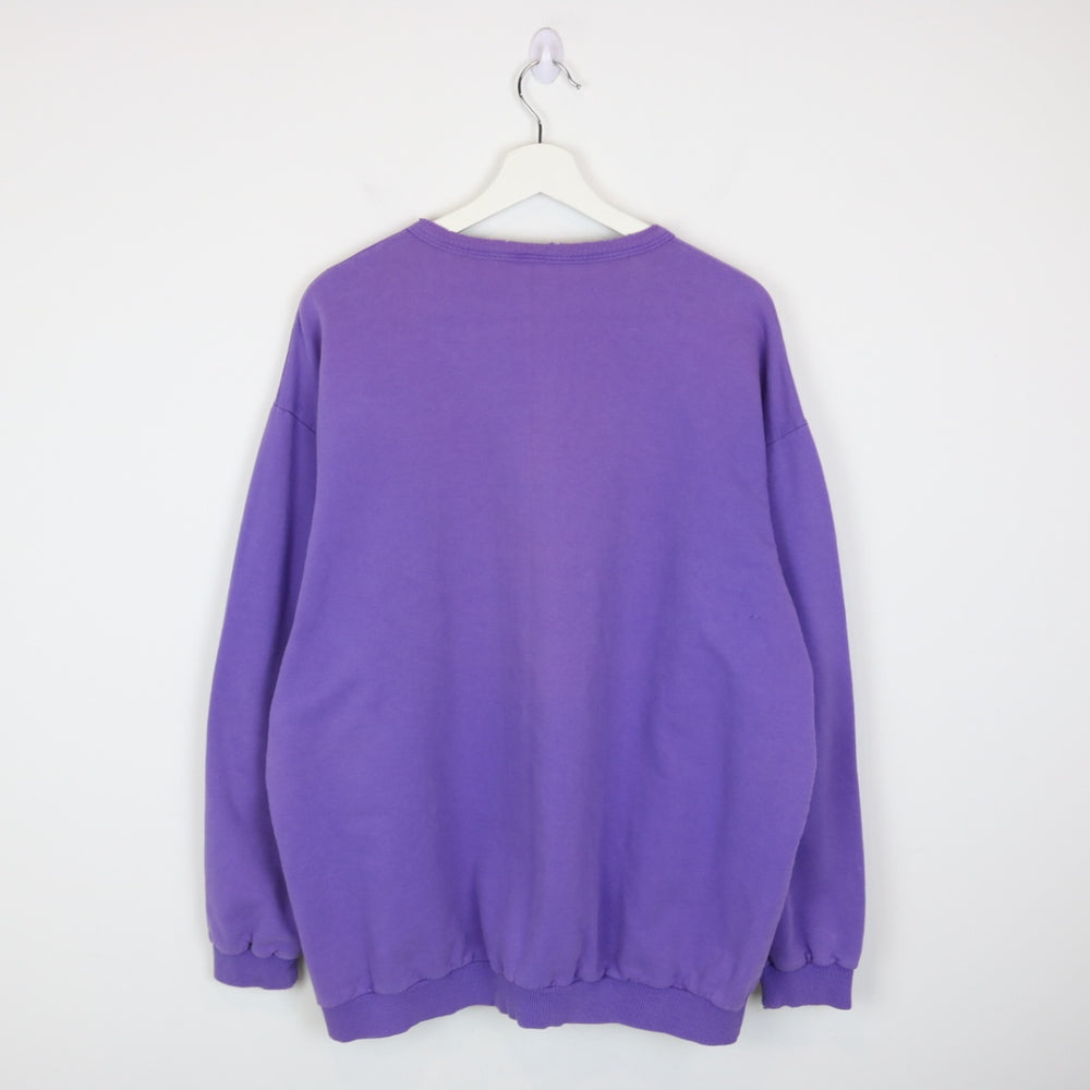 Vintage 90's AU Coton Crewneck - L-NEWLIFE Clothing