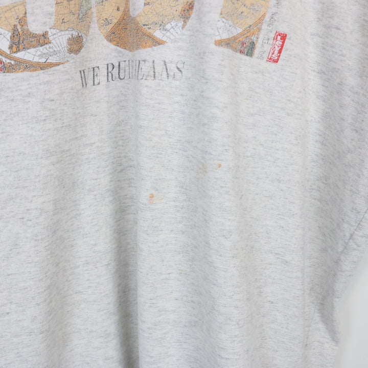 Vintage 90's Levi's 501 Map Tee - L-NEWLIFE Clothing