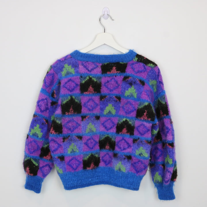 Vintage Inti Rupay Patterned Alpaca Knit Sweater - XS-NEWLIFE Clothing