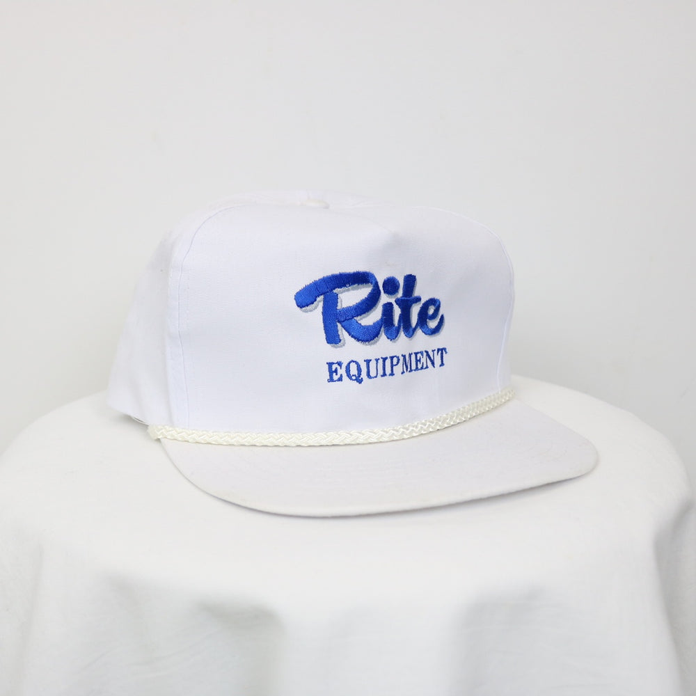 Vintage 80's Rite Equipment Rope Hat - OS-NEWLIFE Clothing