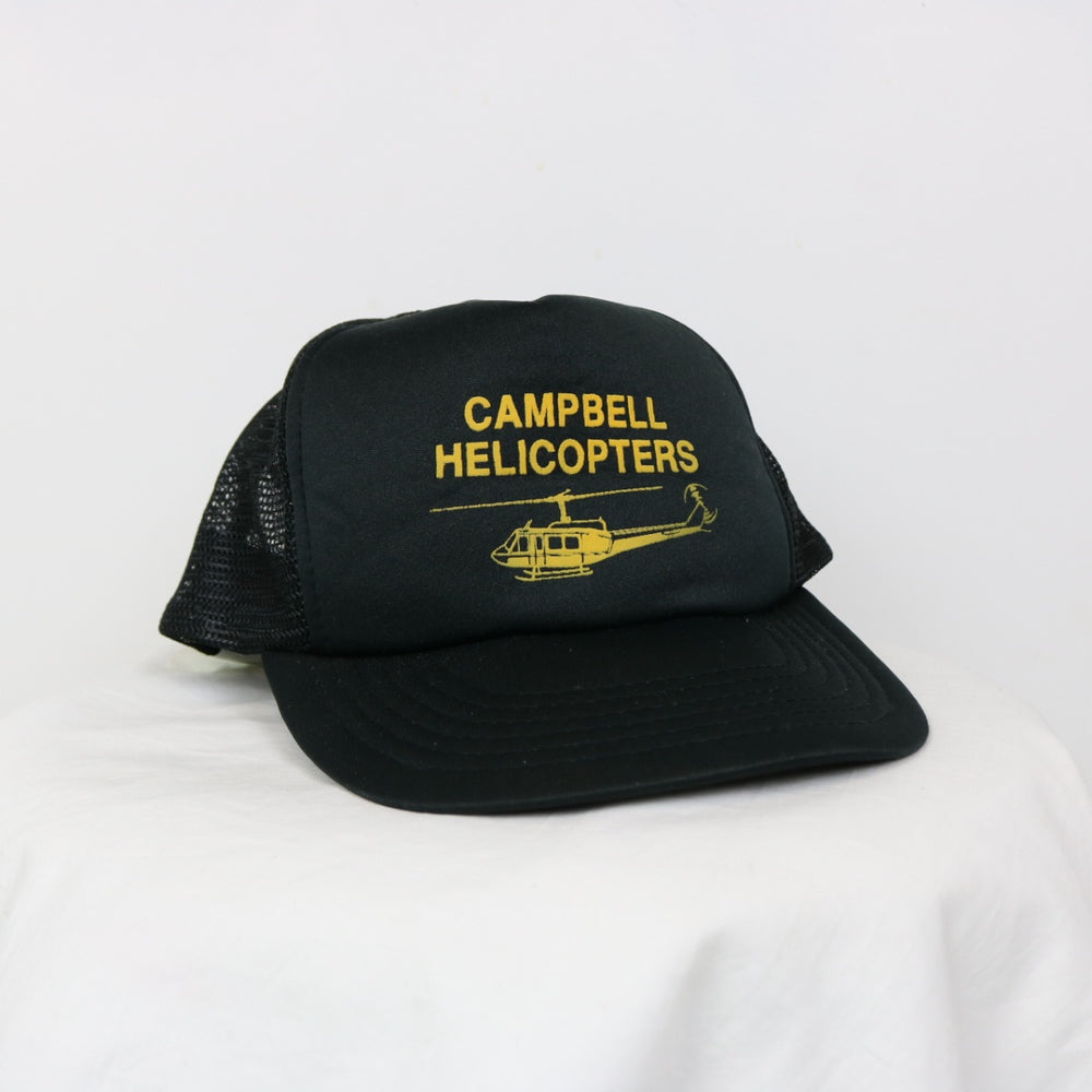 Vintage 90's Campbell Helicopters Trucker Hat - OS-NEWLIFE Clothing