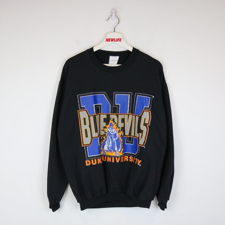 Vintage NWT 1992 Duke University Blue Devils Crewneck - L-NEWLIFE Clothing