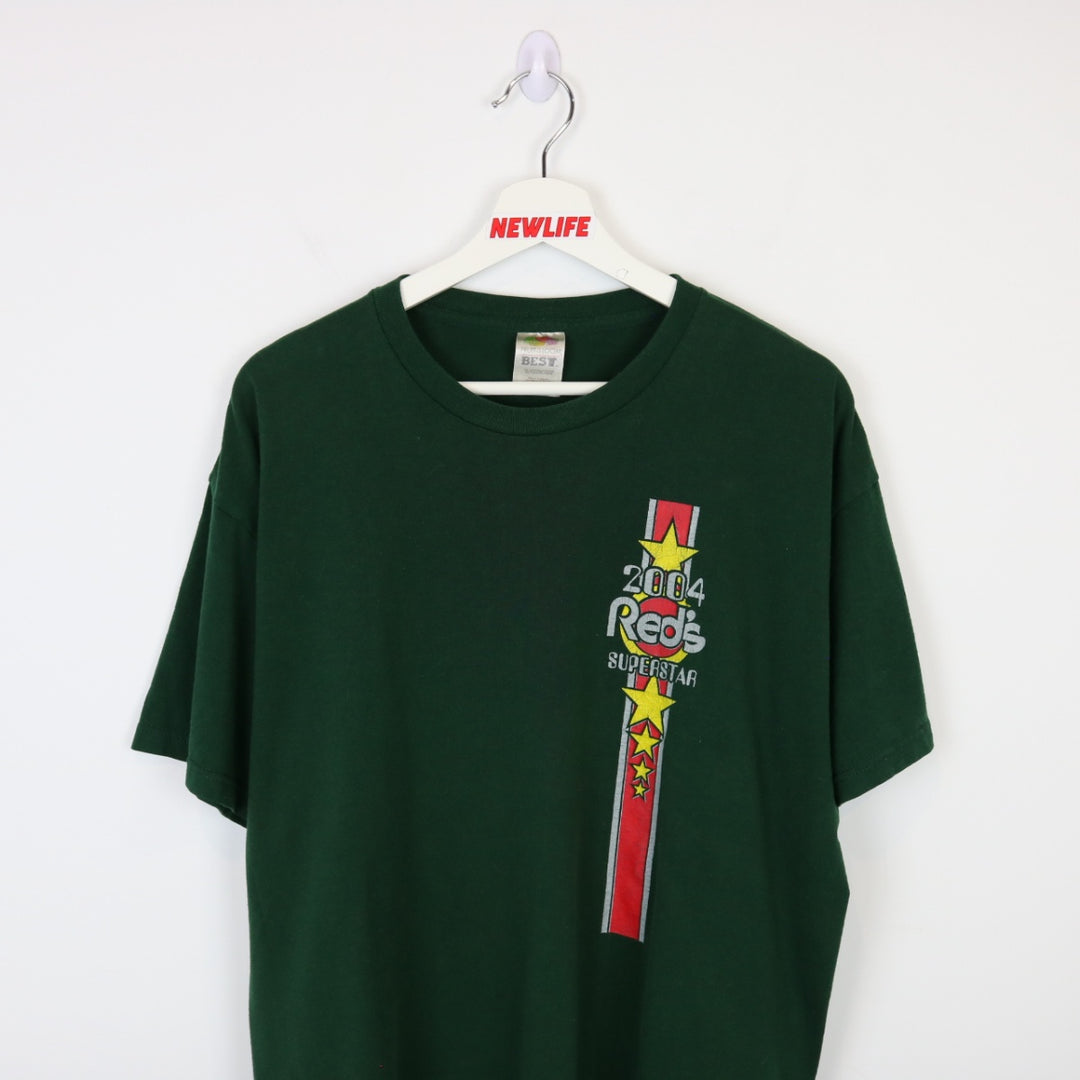 Vintage 2004 Red's Superstar Tee - XL-NEWLIFE Clothing