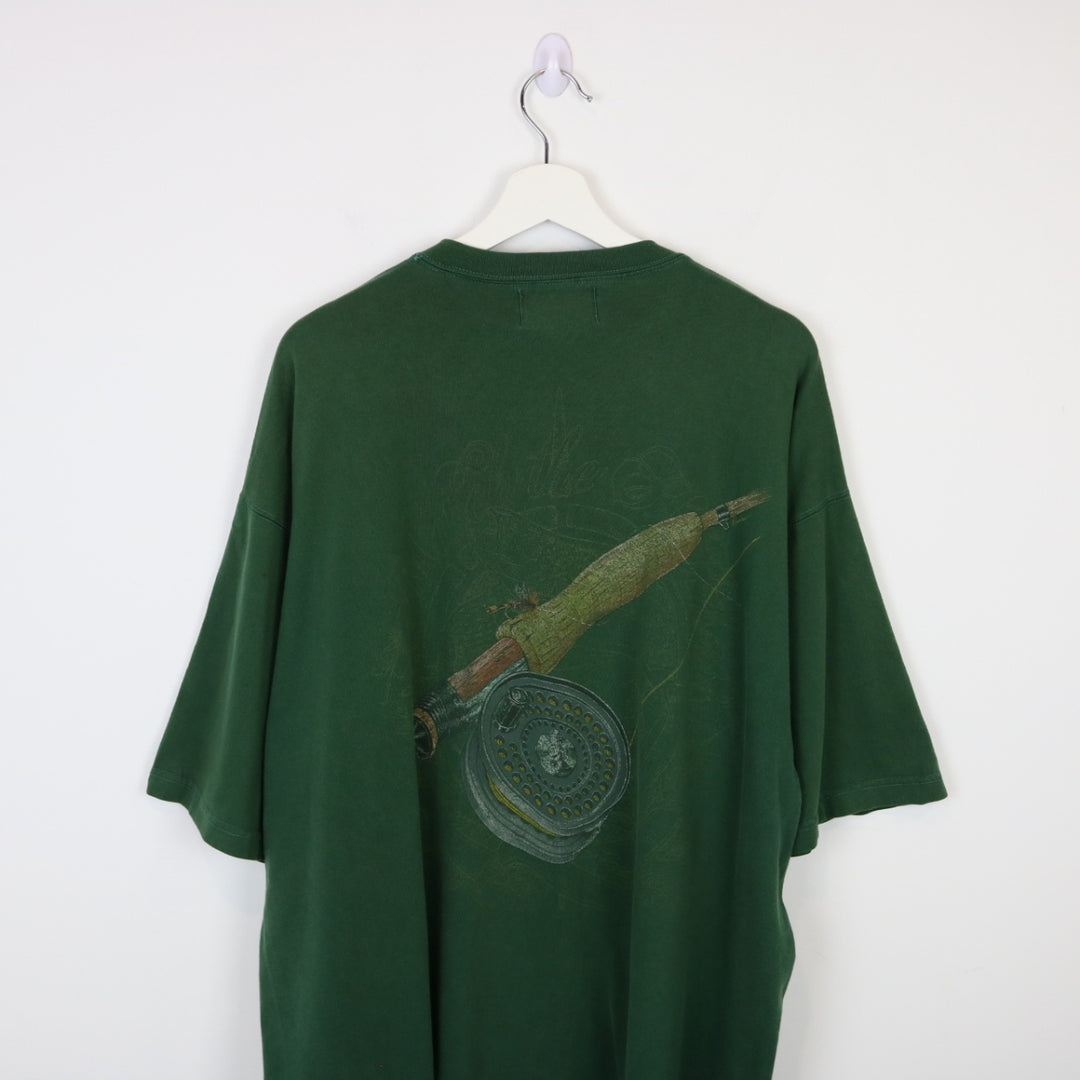 Vintage 90's Match the Hatch Fishing Tee - XXL-NEWLIFE Clothing