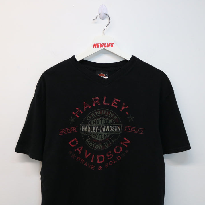 Harley Davidson Brave & Bold Edmonton Tee - M-NEWLIFE Clothing