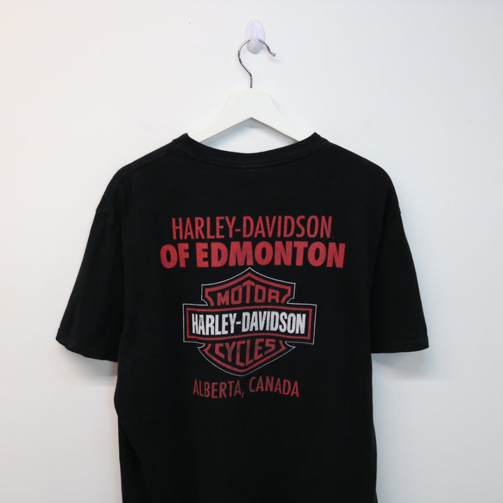 Harley Davidson Brave & Bold Edmonton Tee - M-NEWLIFE Clothing