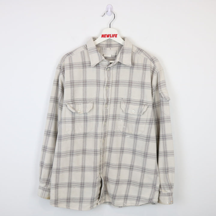 Vintage 90's Plaid Flannel Button Up - M-NEWLIFE Clothing