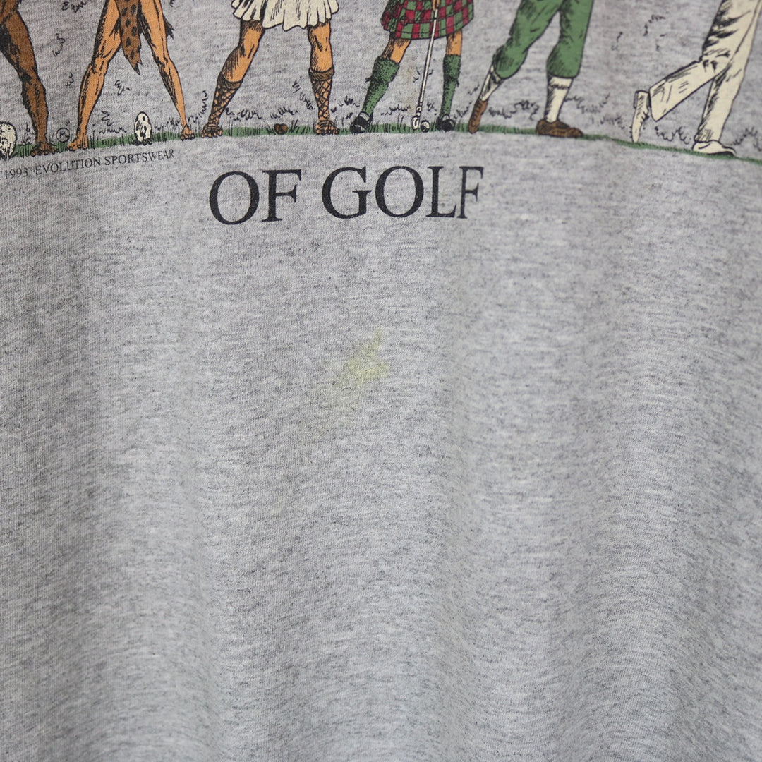 Vintage 1993 Evolution of Golf Tee - XXL-NEWLIFE Clothing