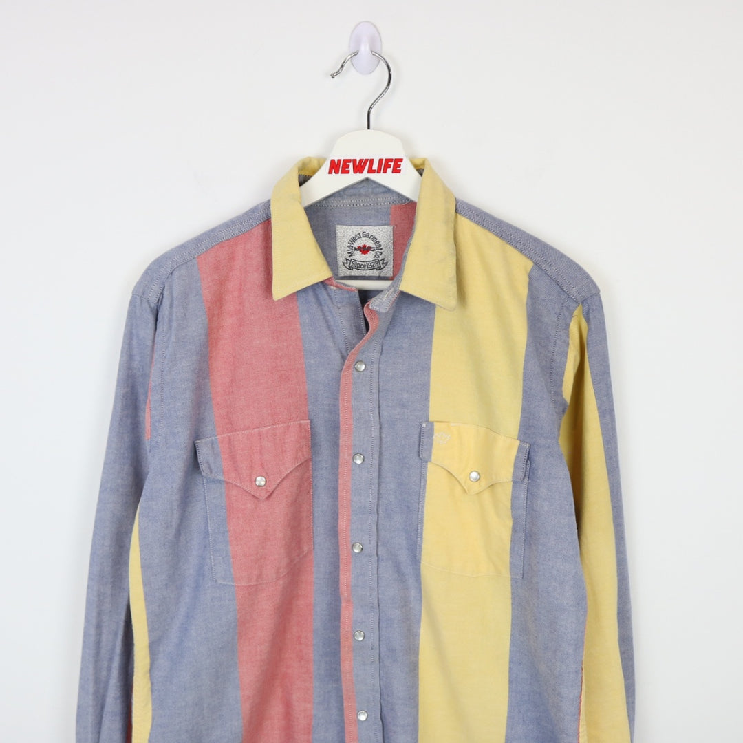 Vintage 90's MWG Western Button Up - M-NEWLIFE Clothing