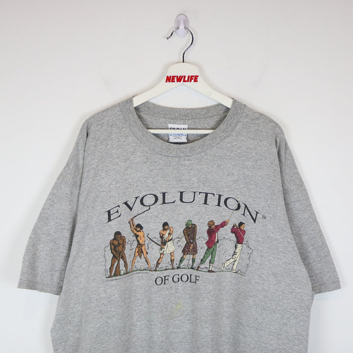 Vintage 1993 Evolution of Golf Tee - XXL-NEWLIFE Clothing