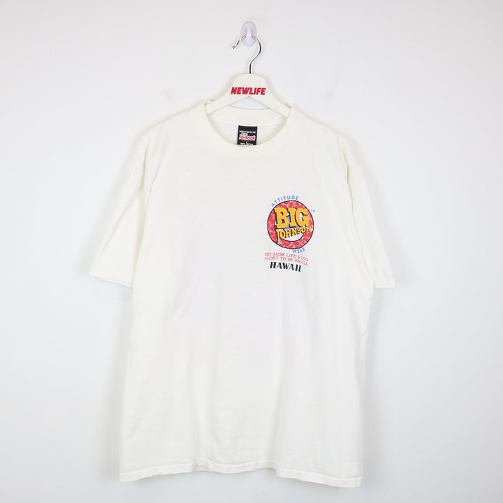 Vintage 1994 Big Johnson Do You Measure Up Hawaii Tee - L-NEWLIFE Clothing