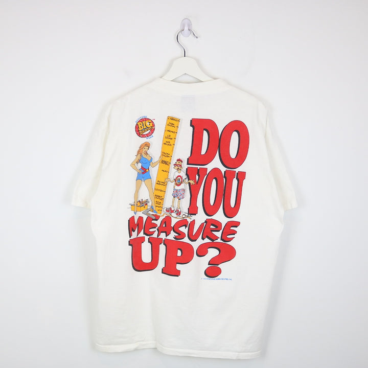 Vintage 1994 Big Johnson Do You Measure Up Hawaii Tee - L-NEWLIFE Clothing