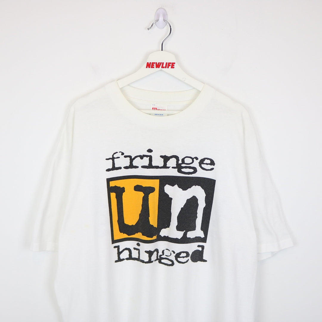 Vintage 1996 Fringe Un-Hinged Tee - XL-NEWLIFE Clothing
