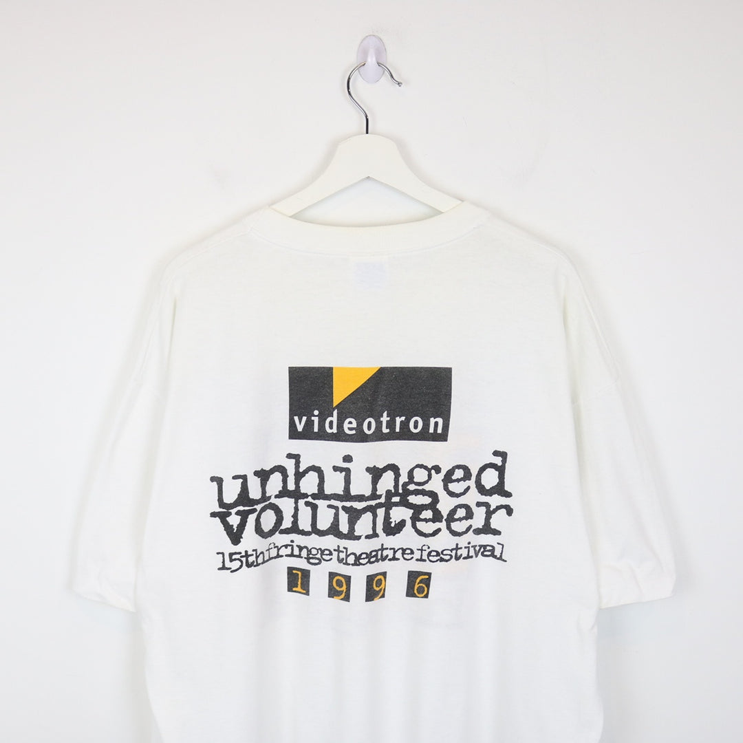 Vintage 1996 Fringe Un-Hinged Tee - XL-NEWLIFE Clothing