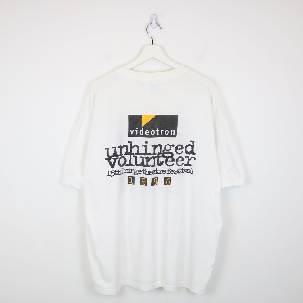Vintage 1996 Fringe Un-Hinged Tee - XL-NEWLIFE Clothing