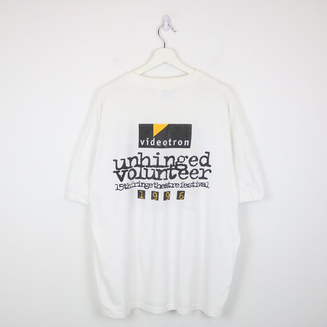Vintage 1996 Fringe Un-Hinged Tee - XL-NEWLIFE Clothing