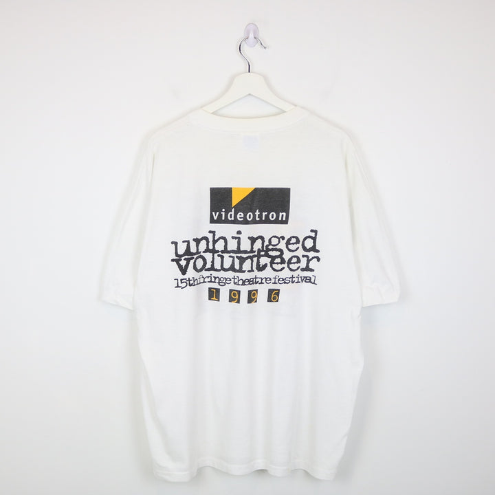Vintage 1996 Fringe Un-Hinged Tee - XL-NEWLIFE Clothing