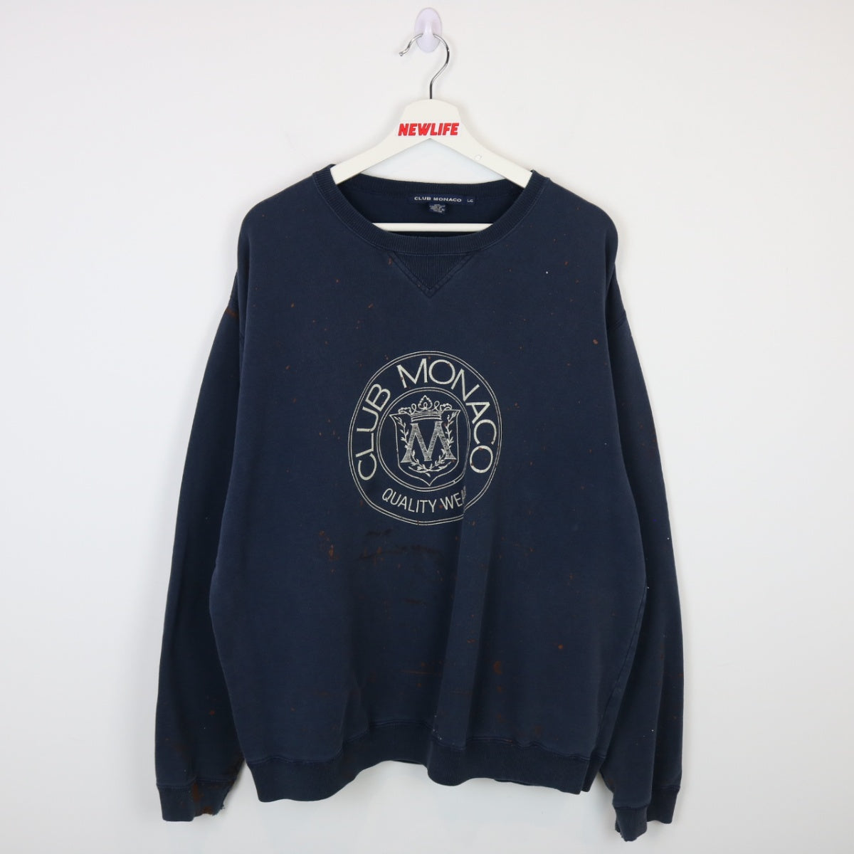 Vintage 90 s Club Monaco Crewneck L NEWLIFE