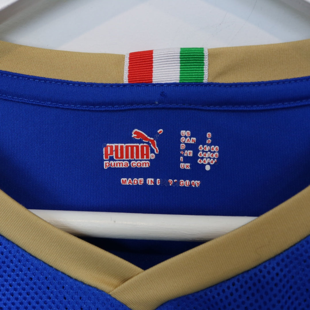 2007/08 Puma Italia Long Sleeve Kit Jersey - S-NEWLIFE Clothing