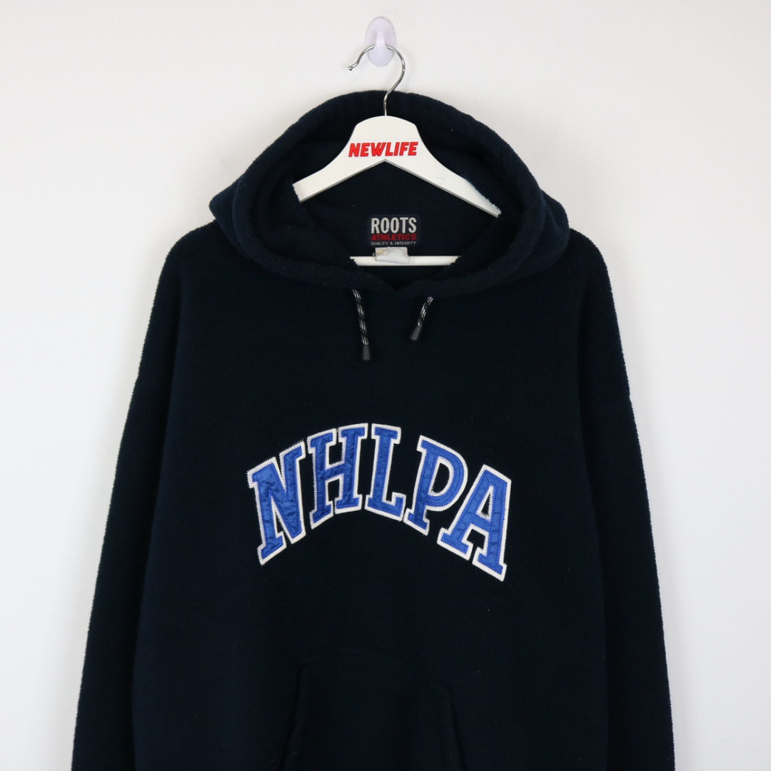Vintage 90's NHLPA Fleece Roots Hoodie - XXL-NEWLIFE Clothing
