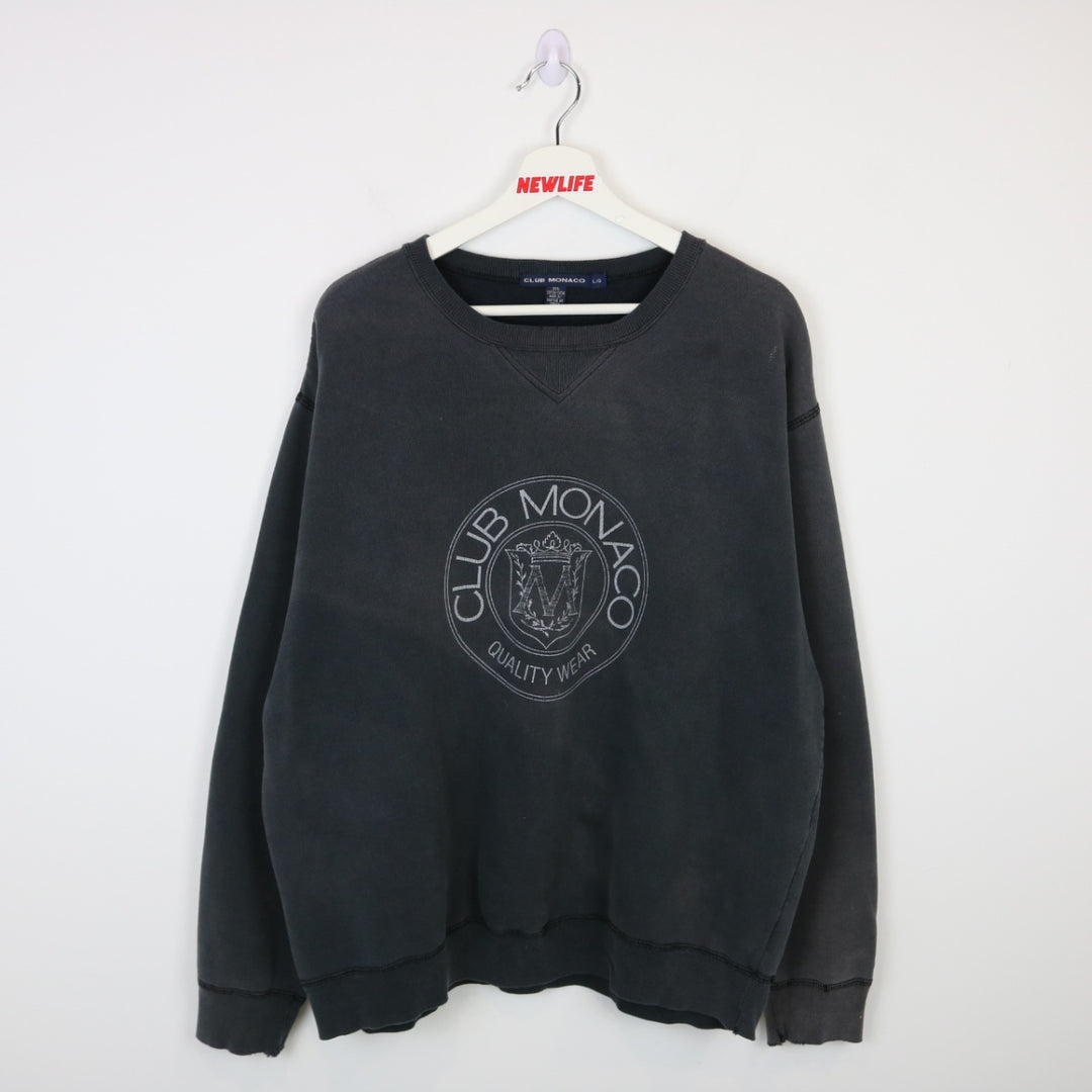 Vintage 90's Club Monaco Crewneck - L-NEWLIFE Clothing