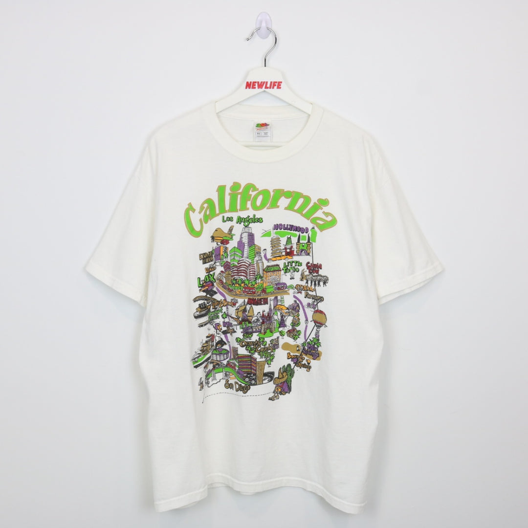 Vintage 00's California State Tee - L/XL-NEWLIFE Clothing