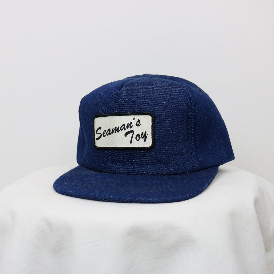 Vintage 80's Seaman's Toy Denim Hat - OS-NEWLIFE Clothing